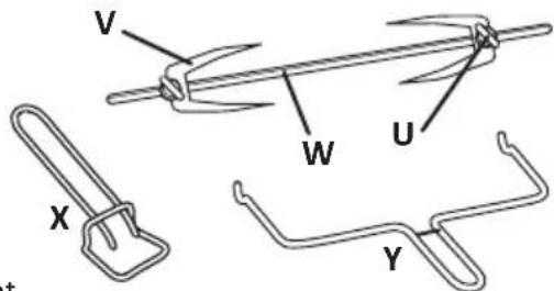 Vigan Mammoth T45L2P - Main components (illustrations may vary slightly from the actual product): - 2