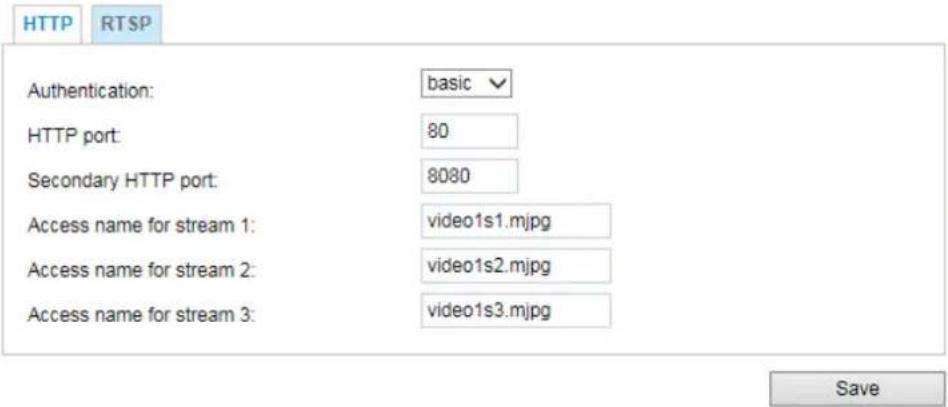 Vivotek FD9380-H (3.6MM) - HTTP streaming - 1