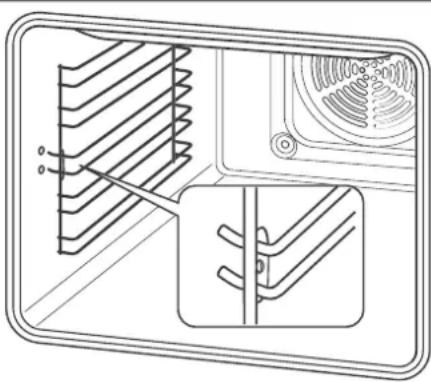 Hanseatic 6022CE3.334eEHiTaDXv - Removing and cleaning baking tray guides - 1