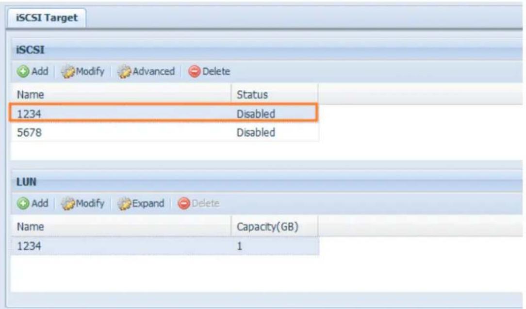 Thecus N12000PRO - iSCSI Thin-Provisioning - 2