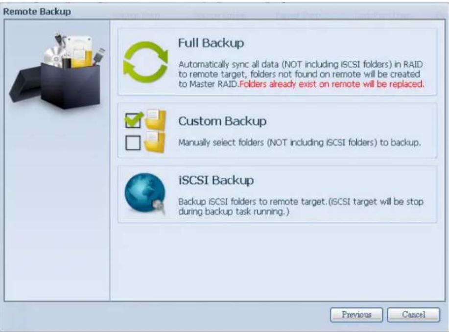 Thecus N12000PRO - Setting up your backup task and schedule on your source NAS - 3