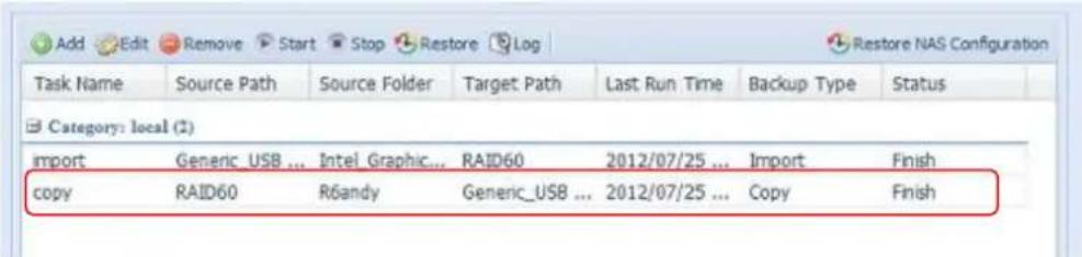 Thecus N12000PRO - Data Guard (Local Backup) - 19