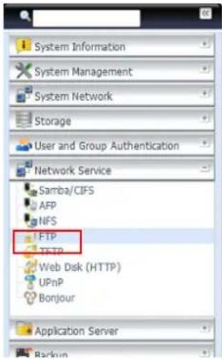 Thecus N12000PRO - FTP - 1