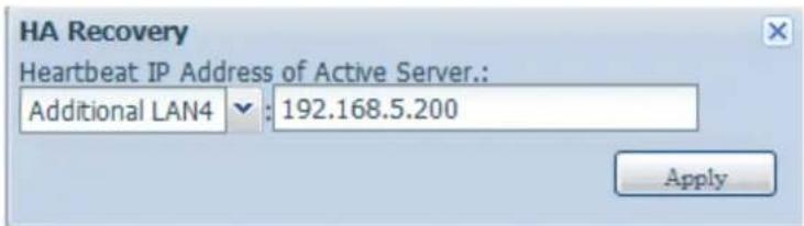 Thecus N12000PRO - HA Recovery: - 2