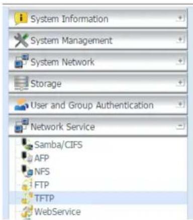 Thecus N12000PRO - TFTP - 1
