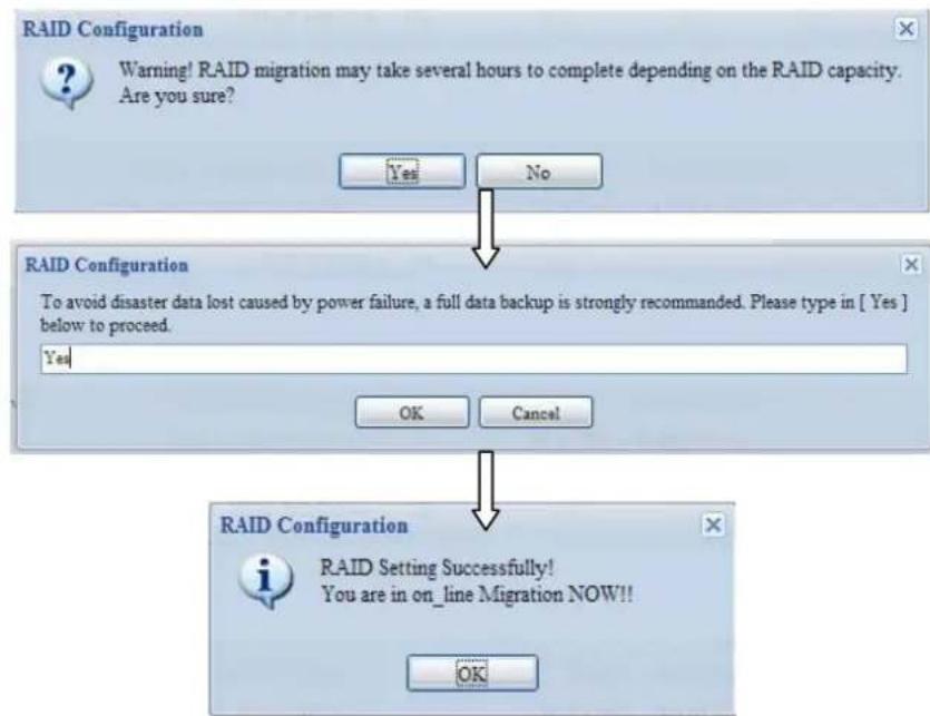 Thecus N12000PRO - Migrating a RAID - 2