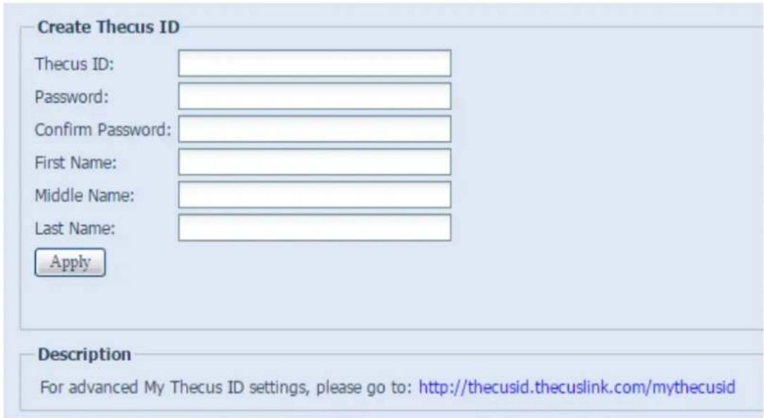 Thecus N12000PRO - - Create free DDNS for your Thecus NAS: - 2
