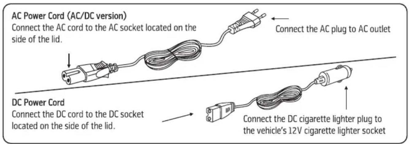 Klarstein 10031360 - Connections - 2