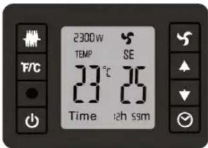 2300w TEMP SE 23℃ 25 Time 12h ssm