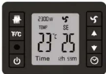 2300W TEMP SE 2310℃ 26 Time 12h 55m