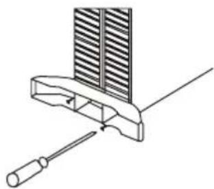 ECG TK 2030 T - Installing supports - 1
