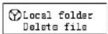 ECG PMP 20 - Delete files - 1