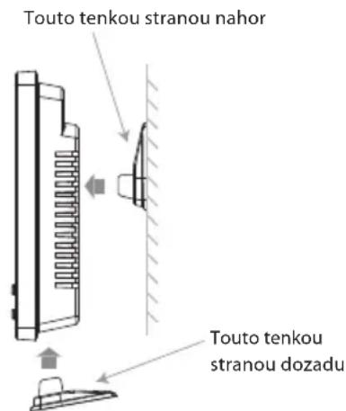 Touto tenkou stranou nahor Touto tenkou stranou dozadu