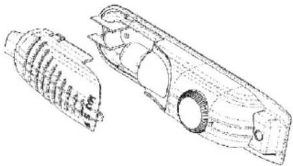 ECG ERD 21444 WA++ - Replacement of the bulb in the refrigerator - 1