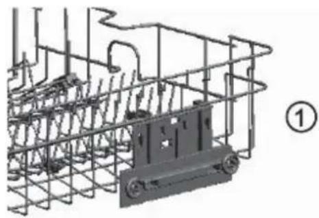 ECG EDB 6007 QXA++ - Einstellung des oberen Korbes - 1