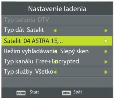 ECG 40 F02T2S2 - Automatické ladenie digitálneho satelitného vysielania (DVB-S/S2) - 1