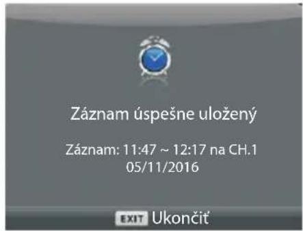 ECG 32 H04T2S2 - Zoznam plánu (prehl'ad naprogramovaných udalostí) - 3