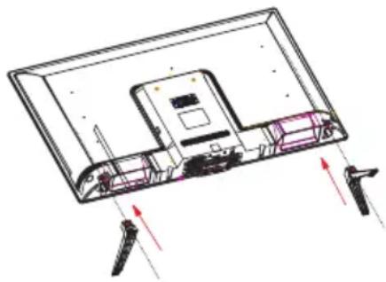 ECG 32 H04T2S2 - Instruktionen für das Zusammenstellen des Ständers - 1