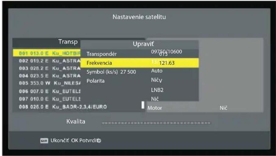ECG 32 H04T2S2 - Nastavenie satelitu - 3