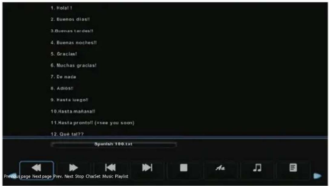 ECG 32 H04T2S2 - Text menu - 2