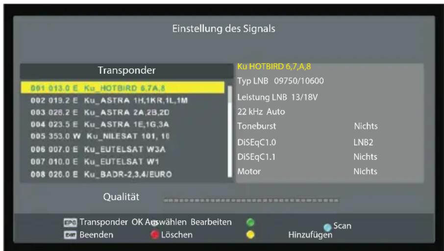 ECG 32 H04T2S2 - Einstellung des Satelliten - 2