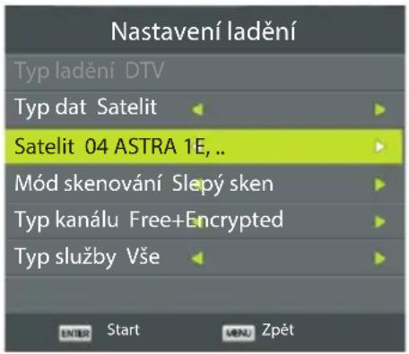 ECG 32 H04T2S2 - Automatické ladění digitálního satelitního vysílání (DVB-S/S2) - 1