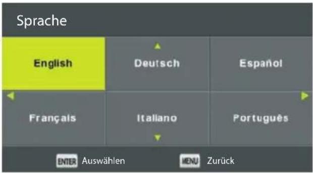 ECG 32 H04T2S2 - Sprache der Bildschirmanzeige (OSD) - 1