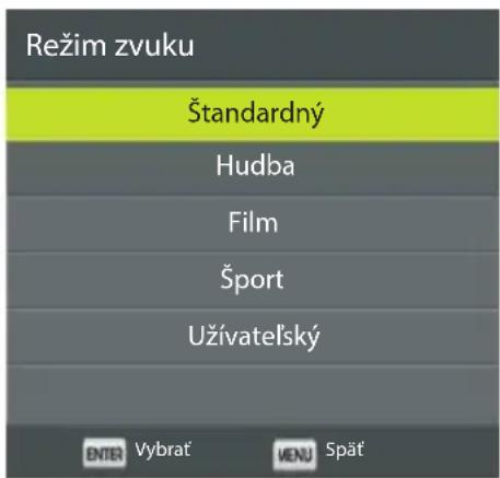 ECG 32 H04T2S2 - Režim zvuku - 1
