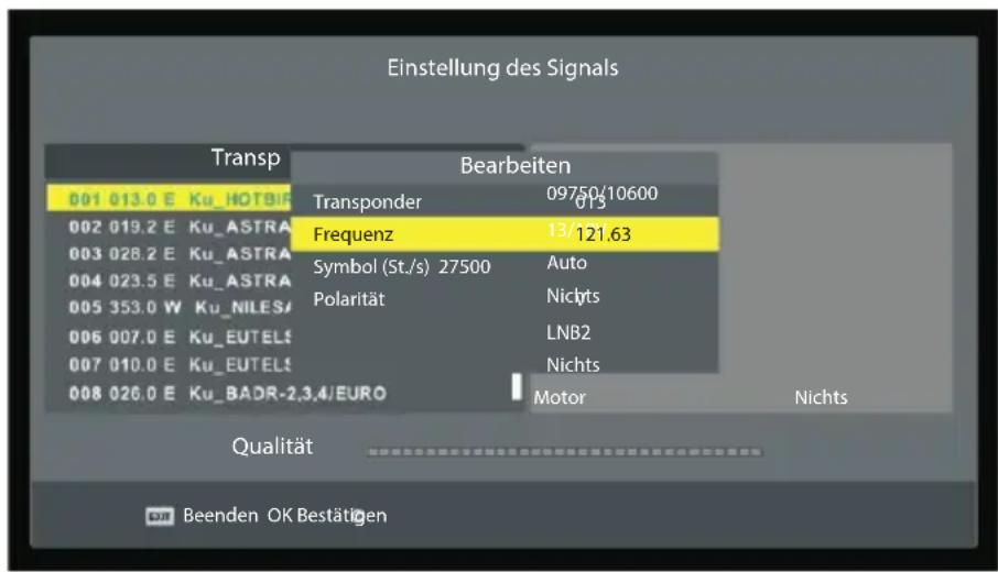 ECG 32 H02T2S2 - Einstellung des Satelliten - 3