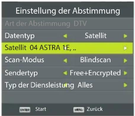 ECG 32 H02T2S2 - Automatische Abstimmung der digitalen SAT-Übertragung (DVB-S/S2) - 1