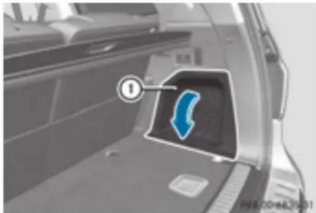 Mercedes-Benz GL 450 (2015) - Low-beam headlamps (halogen head-lamps) - 4