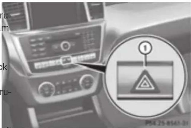 Mercedes-Benz GL 450 (2015) - High-beam flasher - 2