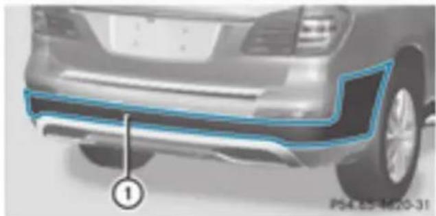 Mercedes-Benz GL 450 (2015) - Cleaning the sensors - 2