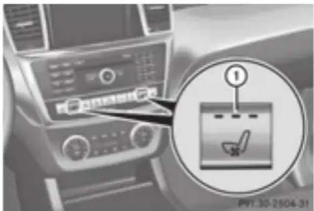 Mercedes-Benz GL 450 (2015) - Switching on/off - 1