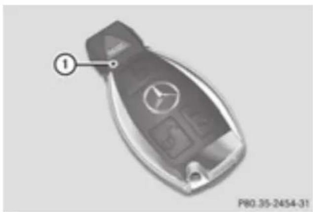 Mercedes-Benz GL 450 (2015) - Checking the battery - 1