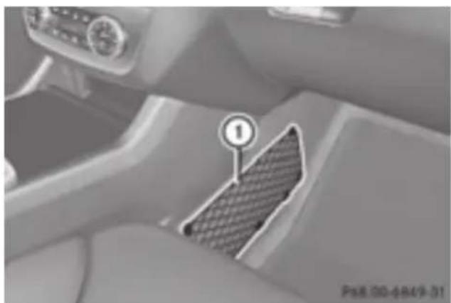 Mercedes-Benz GL 450 (2015) - WARNING - 1