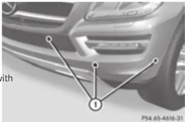 Mercedes-Benz GL 450 (2015) - Important safety notes - 1