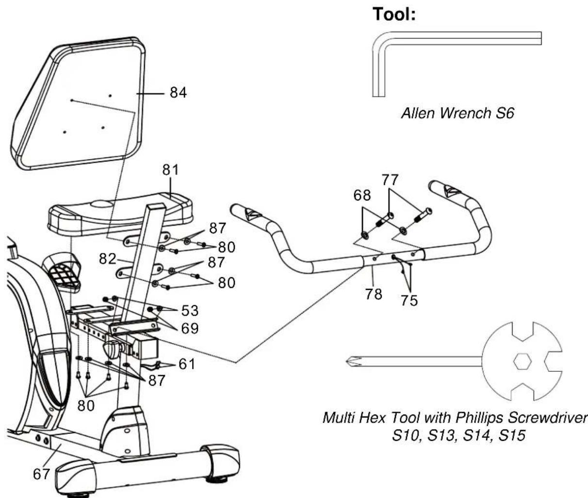 Life Gear Transport 26680 - Front Post and Front Post Cover Installation - 1