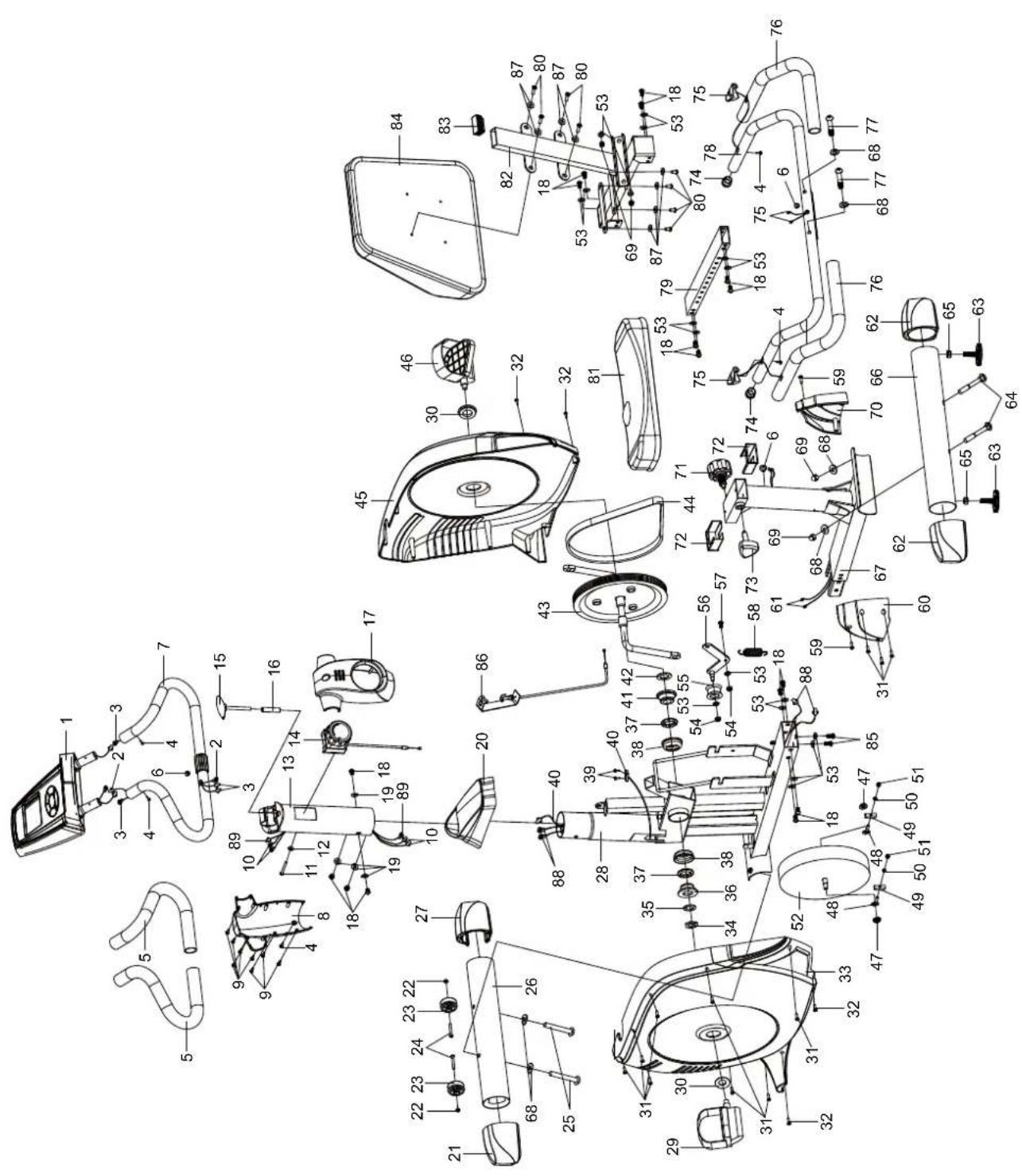 Life Gear Transport 26680 - OVERVIEW DRAWING - 1