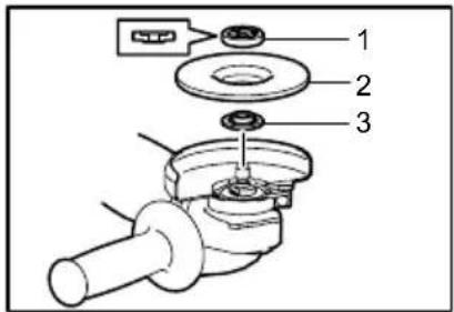 Technical diagram of a mechanical assembly with numbered parts for identification