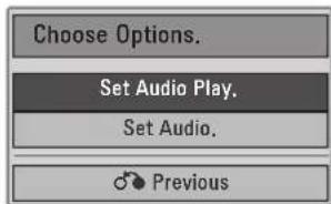 LG M2450D-PC - Q.MENU options for Music List - 1