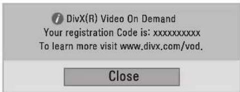 LG M2450D-PC - DivX® VOD Registration - 1