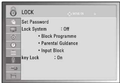 LG M2450D-PC - LOCK settings - 1