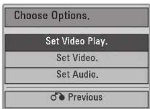 LG M2450D-PC - Q.MENU options for Movie List - 1