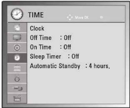 LG M2450D-PC - TIME settings - 1