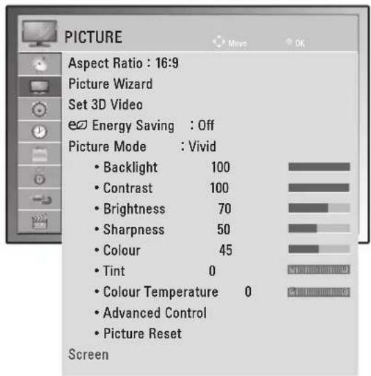 LG M2450D-PC - PICTURE settings - 1