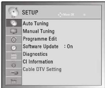 LG M2450D-PC - SETUP settings - 1