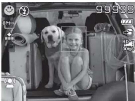 Maginon Z 1650 - Taking photos with smile capture switched on - 2