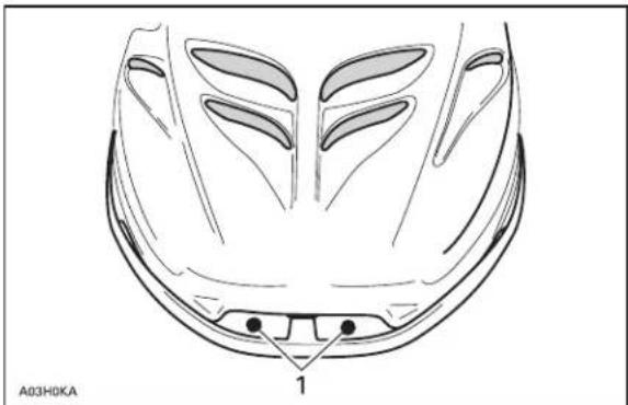 LYNX 5900 (2006) - Front grab handle/ front bumper - 1