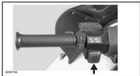 LYNX 5900 (2006) - Headlamp dimmer switch - 2